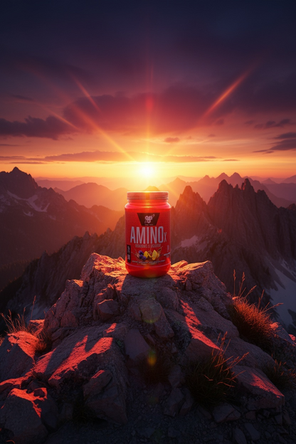 BSN AMINOx – Suplemento de Aminoácidos para Resistencia y Recuperación (Fruit Punch, 435 g)